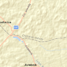 Jistebník Street Map