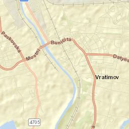 Vratimov Street Map