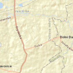 Václavovice Street Map