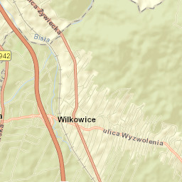 Powiat bielski Street Map