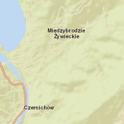 Czernichów Street Map