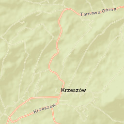 Krzeszów Street Map