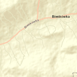 Bieńkówka Street Map