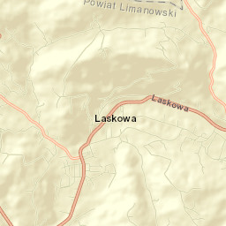 Laskowa Street Map