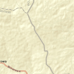Binarowa Street Map