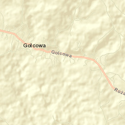 Golcowa Street Map