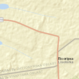 Lisogirka Street Map