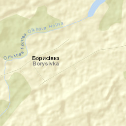 Borisivka Street Map