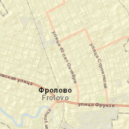 Frolovo Street Map