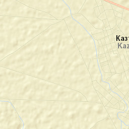 Kaztalovka Street Map