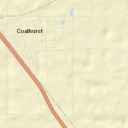 Coalhurst Street Map