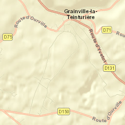 Grainville-la-Teinturière Street Map