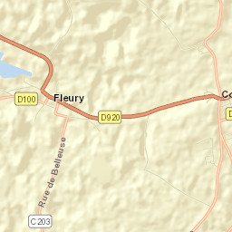 Conty Street Map