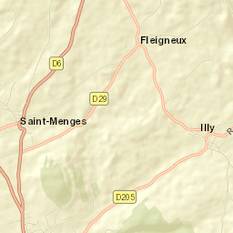 Saint-Menges Street Map