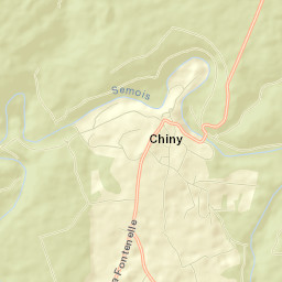 Chiny Street Map