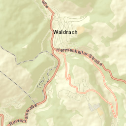 Waldrach Street Map