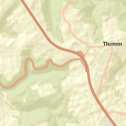 Thomm Street Map