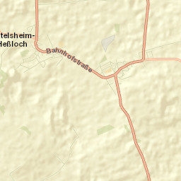 Dittelsheim-Heßloch Street Map