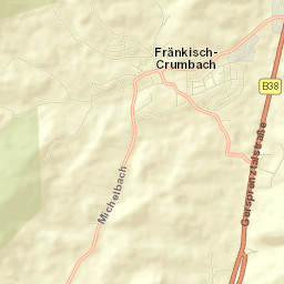 Fränkisch-Crumbach Street Map