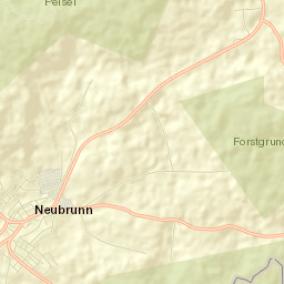 Neubrunn Street Map