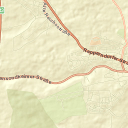 Kitzingen Street Map
