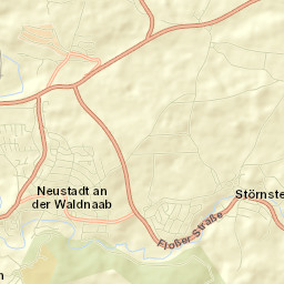 Neustadt an der Waldnaab Street Map