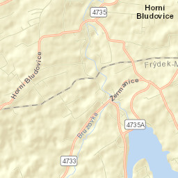 Horní Bludovice Street Map