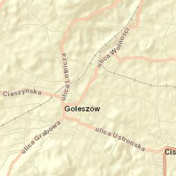 Goleszów Street Map