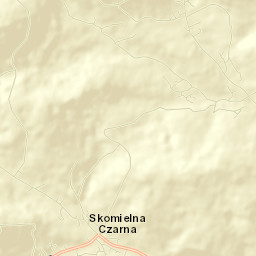 Skomielna Czarna Street Map