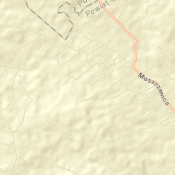Moszczenica Street Map