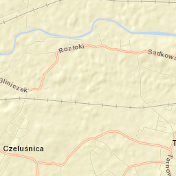 Tarnowiec Street Map