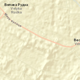 Velika Rudka Street Map