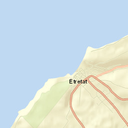 Étretat Street Map
