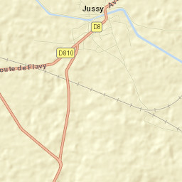 Jussy Street Map