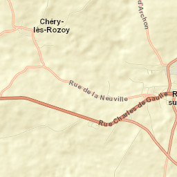 Rozoy-sur-Serre Street Map