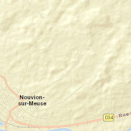 Nouvion-sur-Meuse Street Map