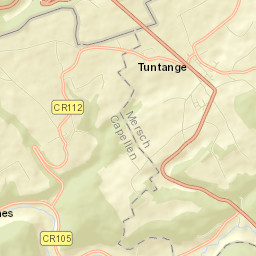 Tuntange Street Map