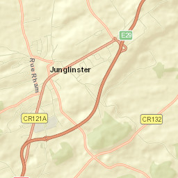 Junglinster Street Map