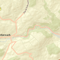 Manternach Street Map