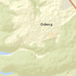 Osburg Street Map