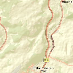 Alsenz Street Map