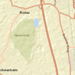 Zwingenberg Street Map