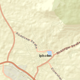 Iphofen Street Map