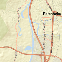 Forchheim Street Map