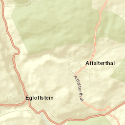 Egloffstein Street Map