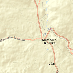 Městečko Trnávka Street Map