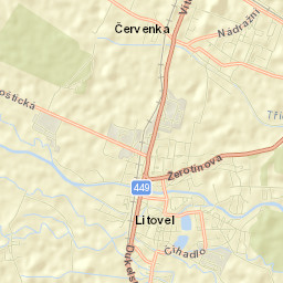 Litovel Street Map