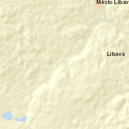 Město Libavá Street Map