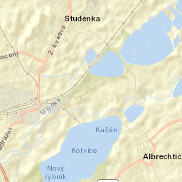 Studénka Street Map