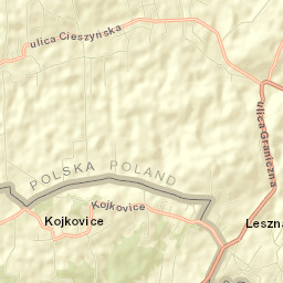Dzięgielów Street Map